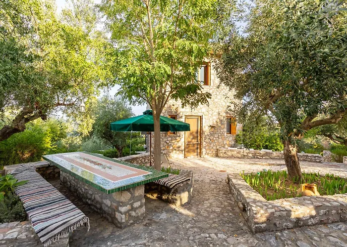 Casa de Campo Stone In Groves - Sea & Mountain Views Kalamaki (Messinia)