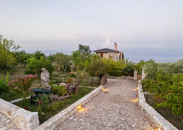Casa de Campo Stone In Groves - Sea & Mountain Views Kalamaki (Messinia)